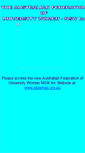Mobile Screenshot of afuwnsw.customer.netspace.net.au