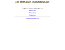 Tablet Screenshot of netspace.org